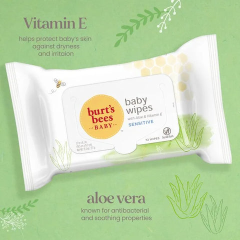 Burt's Bees Baby Wipes Multi-pack
